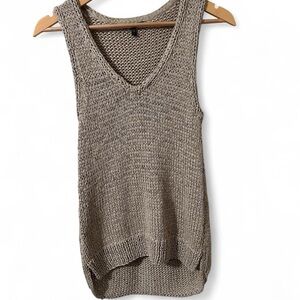 Eileen Fisher Beige Knit Top